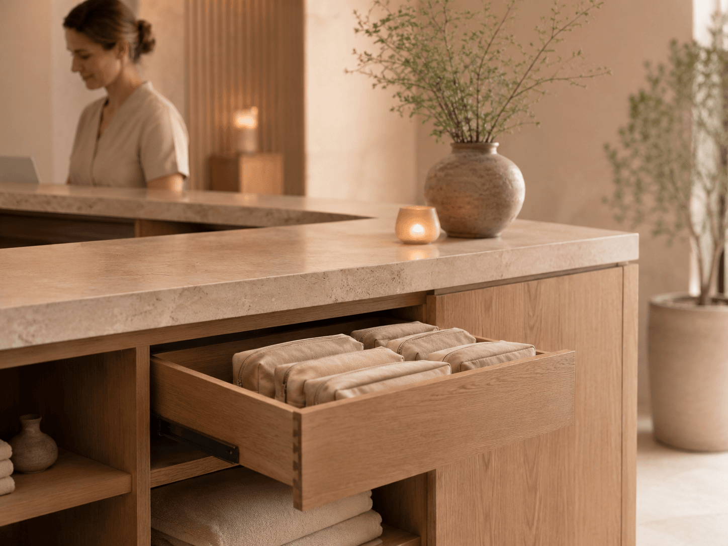 Escape Bags at our spa