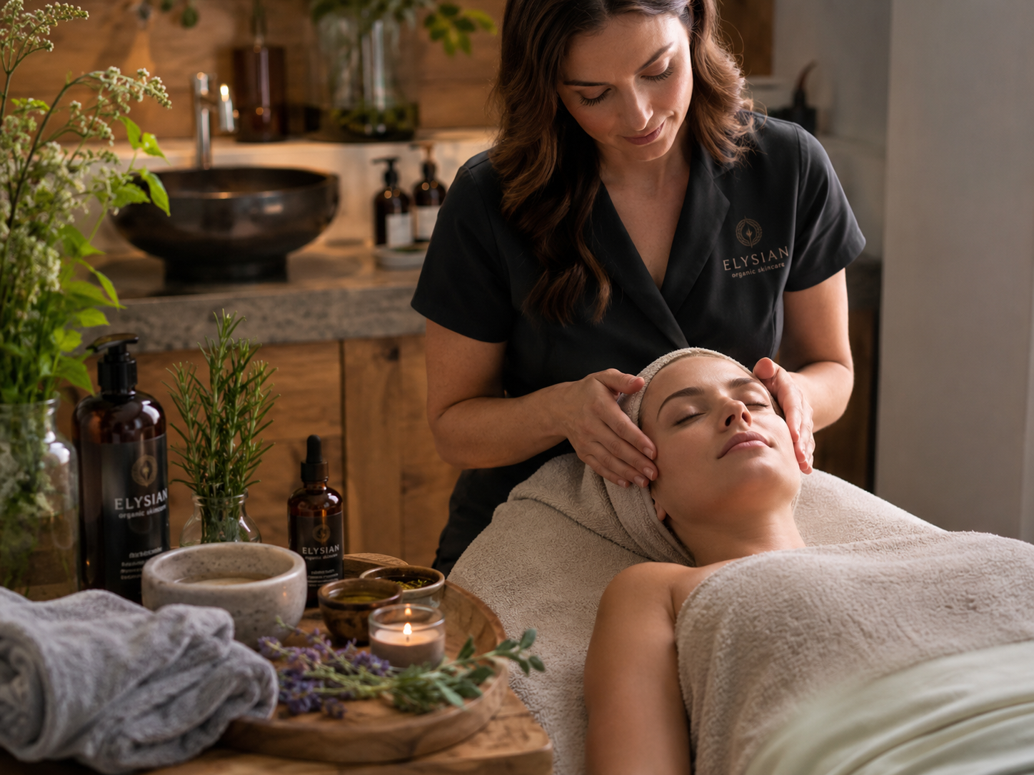 Organic infusion facial
